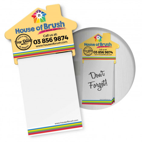 Magnetic House Memo Pad (113367)