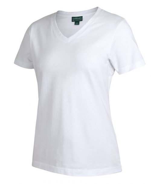 C of C Ladies V-neck Tee (1VT1)