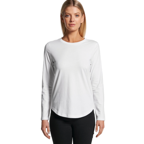 AS Colour Women's Curve Long Sleeve Tee (4055)