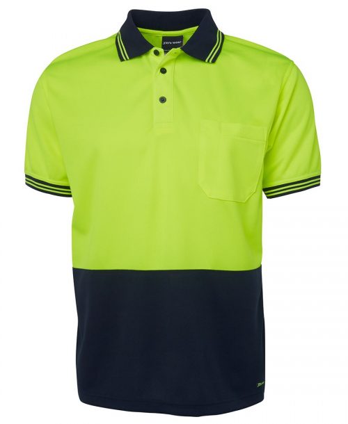 HI VIS S/S TRADITIONAL POLO (6HVPS)