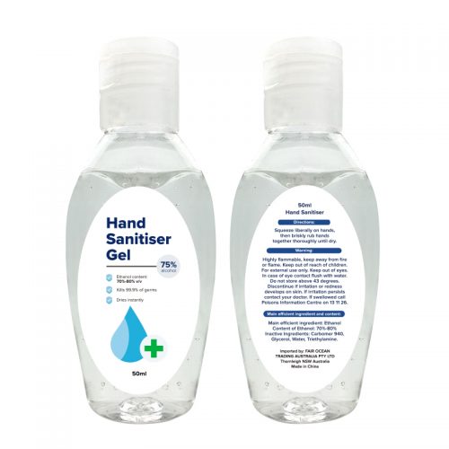 50ml Hand Sanitiser Gel (PCA05)