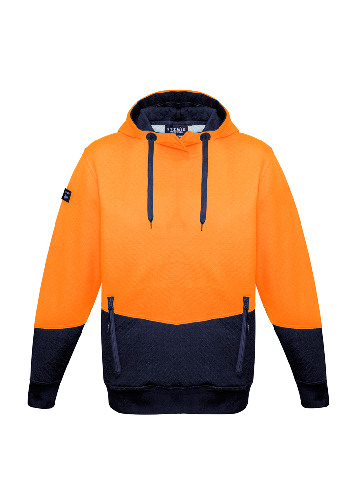 Unisex Hi Vis Textured Jacquard Hoodie (ZT477) 1 Unisex Hi Vis Textured Jacquard Hoodie (ZT477)