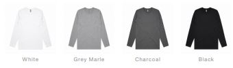 AS Colour Mens Ink Long Sleeve Tee (5009) 2 AS Colour Mens Ink Long Sleeve Tee (5009)