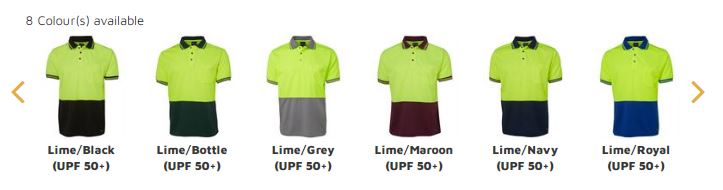 HI VIS S/S TRADITIONAL POLO (6HVPS) 2 HI VIS S/S TRADITIONAL POLO (6HVPS)